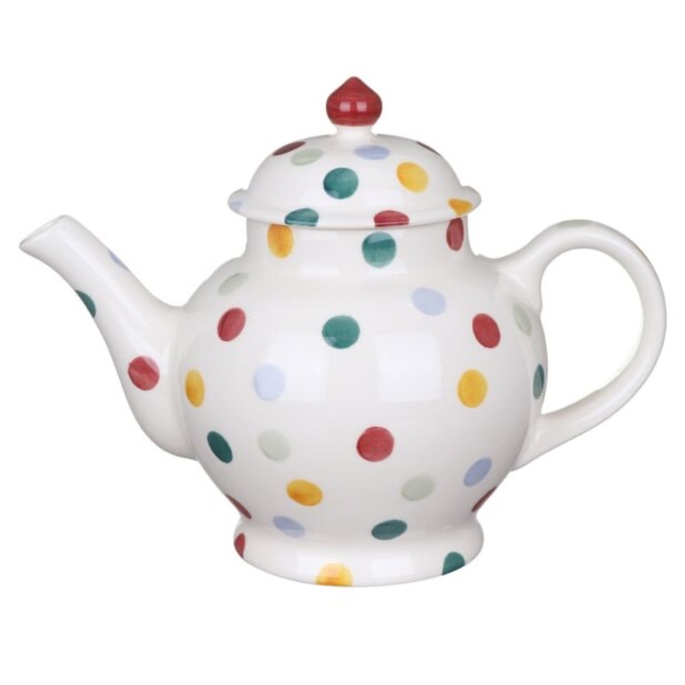 XL Emma Bridgewater Polka Dot Teapot & Lid England. X-tra Large
Isn’t it just p